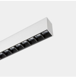 LedsC4 - Sistema lineal Infinite Pro 1136mm Up&Down Hexa-Cell 33.8, 25.3W TW 2700K-6500K CRI 80 DALI DT8 gris IP40 4433lm