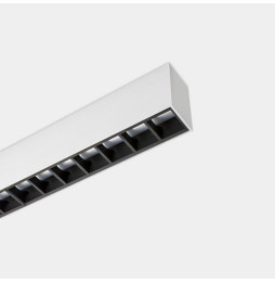 LedsC4 - Sistema lineal Infinite Pro 1136mm Up&Down Hexa-Cell 30.3, 26.5W 3000-4000K CRI 90 ON-OFF negro IP40 5442lm