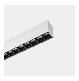 LedsC4 - Sistema lineal Infinite Pro 1136mm Up&Down Hexa-Cell 30.3, 26.5W 3000-4000K CRI 90 ON-OFF negro IP40 5442lm