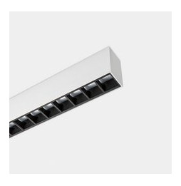 LedsC4 - Sistema lineal Infinite Pro 1136mm Up&Down Hexa-Cell 30.3, 26.5W blanco cálido 3000K CRI 90 DALI-2/PUSH negro IP40 5184