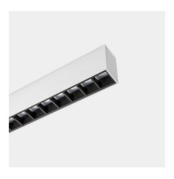 LedsC4 - Sistema lineal Infinite Pro 1136mm Up&Down Hexa-Cell 30.3, 26.5W blanco neutro 4000K CRI 90 ON-OFF gris IP40 5348lm