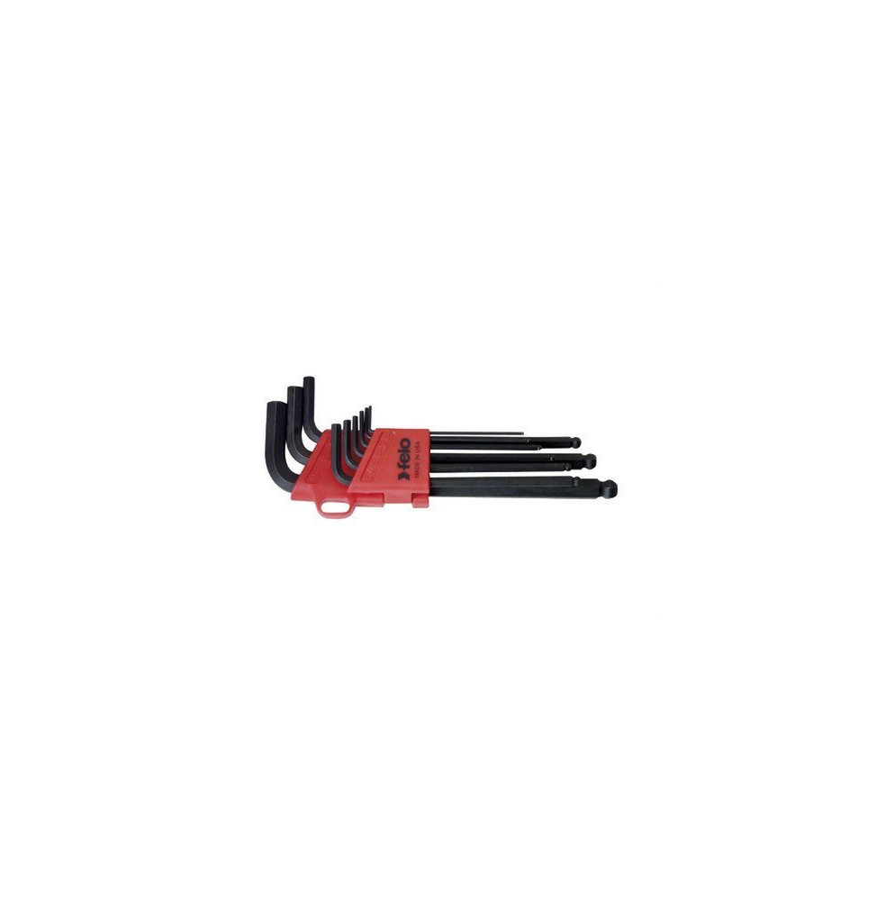 PROIMAN - Juego llave Allen punta bola 1,5-10mm (9 unidades)