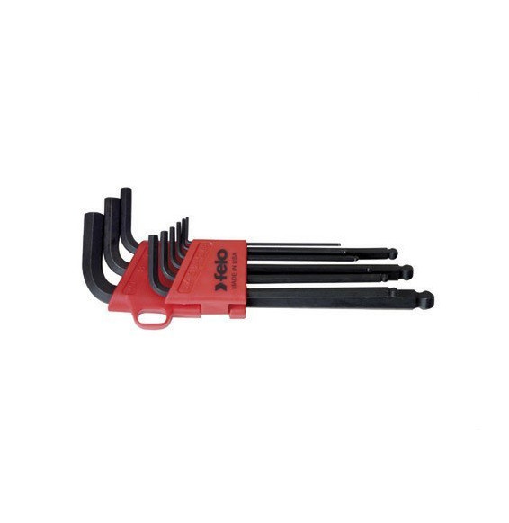 PROIMAN - Juego llave Allen punta bola 1,5-10mm (9 unidades)