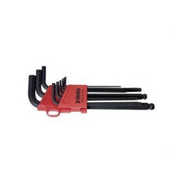 PROIMAN - Juego llave Allen punta bola 1,5-10mm (9 unidades)
