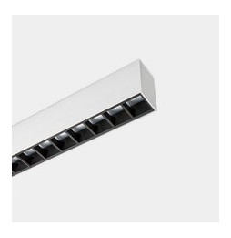 LedsC4 - Sistema lineal Infinite Pro 1700mm Recessed Hexa-Cell 45.57W blanco neutro 4000K CRI 90 DALI D4i blanco IN IP20 / OUT I