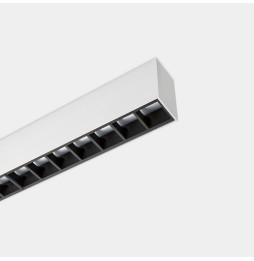 LedsC4 - Sistema lineal Infinite Pro 1700mm Recessed Hexa-Cell 45.57W blanco neutro 4000K CRI 90 ON-OFF blanco IN IP20 / OUT IP4