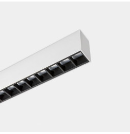 LedsC4 - Sistema lineal Infinite Pro 1700mm Recessed Hexa-Cell 45.57W blanco neutro 4000K CRI 90 ON-OFF blanco IN IP20 / OUT IP4