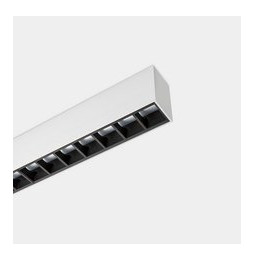 LedsC4 - Sistema lineal Infinite Pro 1700mm Recessed Hexa-Cell 45.57W blanco neutro 4000K CRI 90 ON-OFF blanco IN IP20 / OUT IP4
