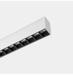 LedsC4 - Sistema lineal Infinite Pro 1700mm Recessed Hexa-Cell 45.57W blanco cálido 3000K CRI 90 DALI-2/PUSH blanco IN IP20 / OU