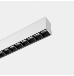 LedsC4 - Sistema lineal Infinite Pro 1700mm Recessed Hexa-Cell 45.57W blanco cálido 3000K CRI 90 DALI D4i blanco IN IP20 / OUT I