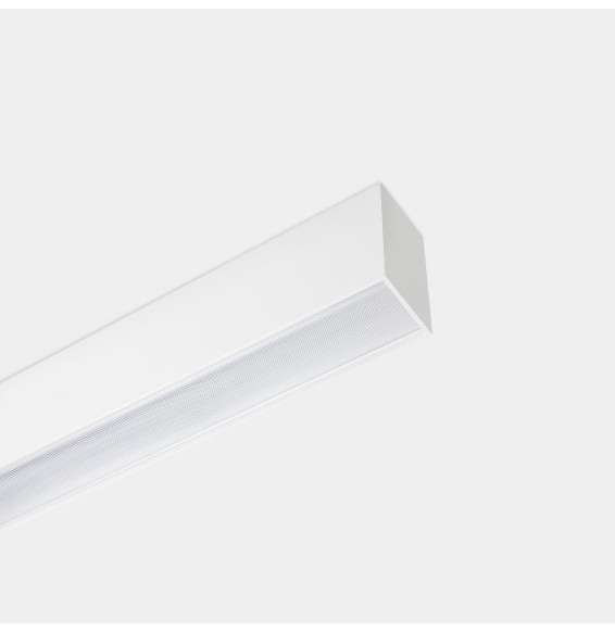 LedsC4 - Sistema lineal Infinite Pro 1700mm Surface Haloprisma 19.035W blanco cálido 3000K CRI 80 DALI-2/PUSH negro IP40 2264lm