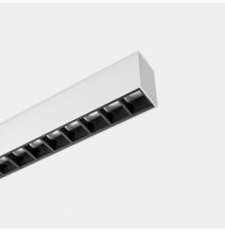 LedsC4 - Sistema lineal Infinite Pro 1700mm Surface Hexa-Cell 25.62W blanco cálido 3000K CRI 90 DALI-2/PUSH blanco IP40 943lm