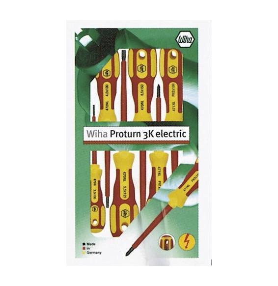 PROIMAN - Juego destornillador 1000V 470K6 (6 unidades)