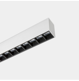 LedsC4 - Sistema lineal Infinite Pro 1700mm Surface Hexa-Cell 25.62W blanco cálido 3000K CRI 90 ON-OFF blanco IP40 943lm