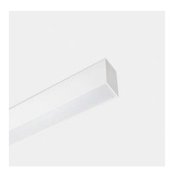 LedsC4 - Sistema lineal Infinite Pro 1700mm Surface Opal 45.57W blanco cálido 3000K CRI 80 DALI D4i negro IP40 5888lm