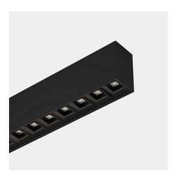 LedsC4 - Sistema lineal Infinite Pro 1700mm Surface Opticell 21.36W blanco neutro 4000K CRI 80 DALI-2/PUSH negro IP40 3657lm