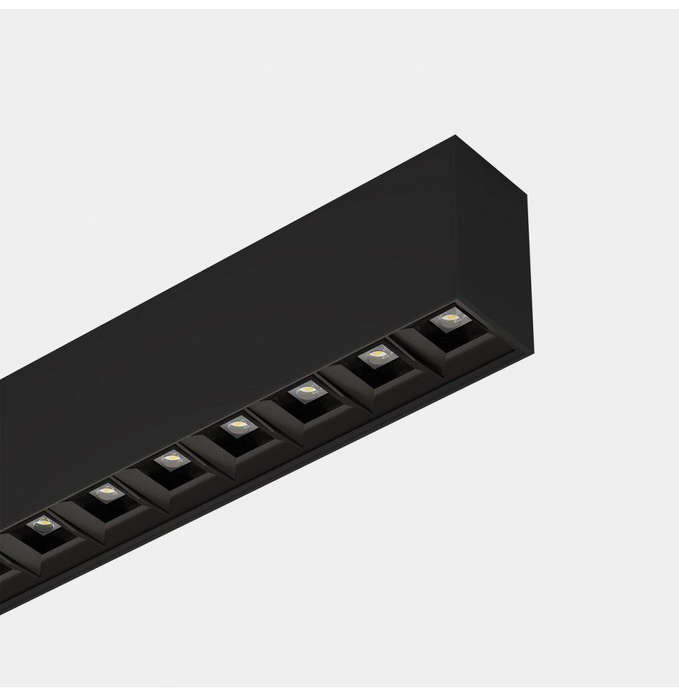 LedsC4 - Sistema lineal Infinite Pro 1700mm Surface Opticell 32.04W TW 2700K-6500K CRI 80 DALI DT8 negro IP40 5259lm