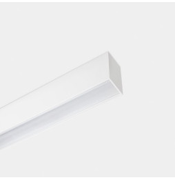 LedsC4 - Sistema lineal Infinite Pro 1700mm Suspended Haloprisma 19.035W blanco cálido 3000K CRI 80 DALI-2/PUSH blanco IP40 2264