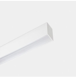 LedsC4 - Sistema lineal Infinite Pro 1700mm Suspended Haloprisma 19.035W blanco neutro 4000K CRI 80 Casambi negro IP40 2409lm