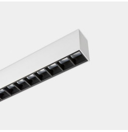LedsC4 - Sistema lineal Infinite Pro 1700mm Up&Down Hexa-Cell 45.5, 41.7W 3000-4000K CRI 90 ON-OFF gris IP40 8496lm