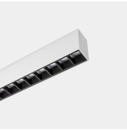 LedsC4 - Sistema lineal Infinite Pro 1700mm Up&Down Hexa-Cell 50.7, 42.2W TW 2700K-6500K CRI 80 DALI DT8 gris IP40 7157lm