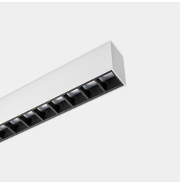 LedsC4 - Sistema lineal Infinite Pro 1700mm Up&Down Hexa-Cell 45.5, 41.7W 3000-4000K CRI 90 negro IP40 8496lm