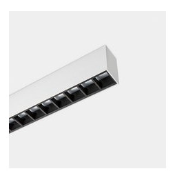 LedsC4 - Sistema lineal Infinite Pro 1700mm Up&Down Hexa-Cell 45.5, 41.7W 3000-4000K CRI 90 negro IP40 8496lm