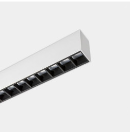 LedsC4 - Sistema lineal Infinite Pro 1700mm Up&Down Hexa-Cell 45.5, 41.7W 3000-4000K CRI 90 gris IP40 8496lm