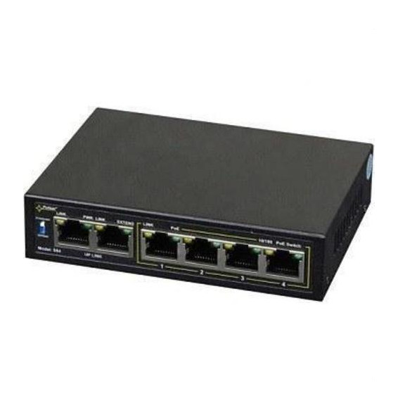 FERMAX - Switch IP 4 puertos POE