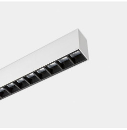 LedsC4 - Sistema lineal Infinite Pro 1700mm Up&Down Hexa-Cell 45.5, 41.7W blanco cálido 3000K CRI 90 DALI-2/PUSH negro IP40 8091