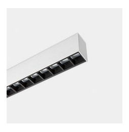 LedsC4 - Sistema lineal Infinite Pro 1700mm Up&Down Hexa-Cell 45.5, 41.7W blanco cálido 3000K CRI 90 DALI-2/PUSH negro IP40 8091