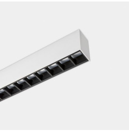 LedsC4 - Sistema lineal Infinite Pro 1700mm Up&Down Hexa-Cell 45.5, 41.7W blanco neutro 4000K CRI 90 ON-OFF negro IP40 8352lm