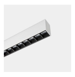 LedsC4 - Sistema lineal Infinite Pro 1700mm Up&Down Hexa-Cell 45.5, 41.7W blanco neutro 4000K CRI 90 ON-OFF negro IP40 8352lm