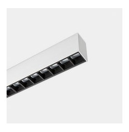 LedsC4 - Sistema lineal Infinite Pro 1700mm Up&Down Hexa-Cell 45.5, 41.7W blanco neutro 4000K CRI 90 ON-OFF gris IP40 8352lm