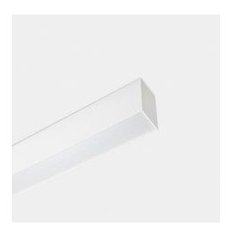 LedsC4 - Sistema lineal Infinite Pro 1700mm Up&Down Opal 25.6, 41.7W blanco cálido 3000K CRI 90 DALI-2/PUSH gris IP40 9089lm