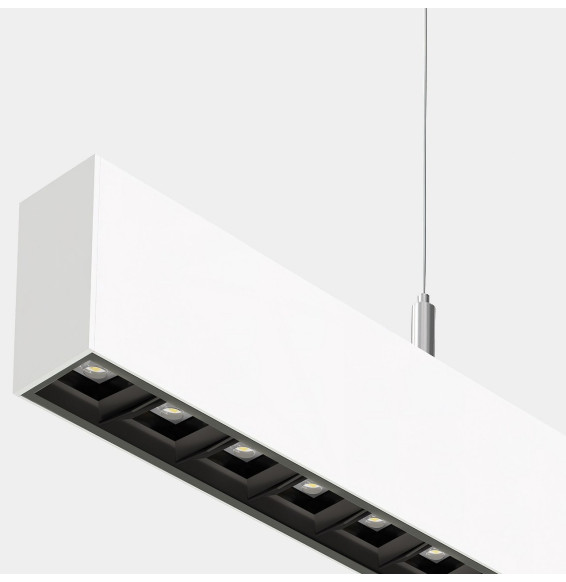LedsC4 - Sistema lineal Infinite Pro 1700mm Up&Down Opticell 44.0, 41.0W blanco neutro 4000K CRI 90 DALI-2/PUSH blanco IP40 1282