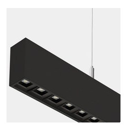 LedsC4 - Sistema lineal Infinite Pro 1700mm Up&Down Opticell 44.0, 41.0W 3000-4000K CRI 90 ON-OFF negro IP40 12422lm