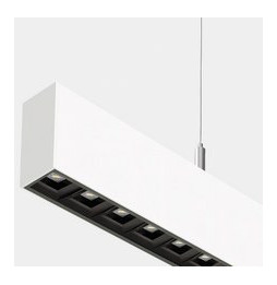 LedsC4 - Sistema lineal Infinite Pro 1700mm Up&Down Opticell 44.0, 41.0W blanco neutro 4000K CRI 90 Casambi blanco IP40 12827lm