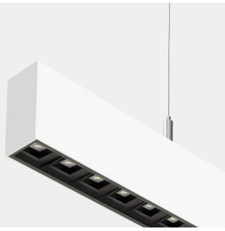 LedsC4 - Sistema lineal Infinite Pro 1700mm Up&Down Opticell 44.0, 41.0W blanco cálido 3000K CRI 90 DALI-2/PUSH blanco IP40 1242